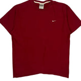Nike T-Shirt - XL Red Cotton