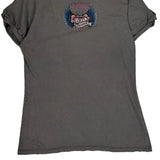 Motorcycles Harley Davidson Graphic T-Shirt - Small Gray Cotton