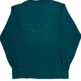 San Diego Oneita Single Stitch Long Sleeve T-Shirt - Medium Green Cotton