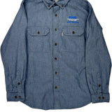 Children'S Hospital Of Michigan Carhartt Shirt - Medium Blue Cotton