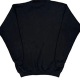 Blank Brittania Sweatshirt - Medium Black Cotton