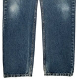 505 Levis Jeans - 33W 34L Blue Cotton