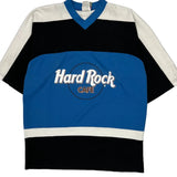 Washington Dc Hard Rock Cafe Graphic Jersey - Large Black Polyester