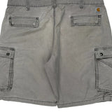 Carhartt Cargo Shorts - 40W 11L Gray Cotton