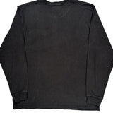 Carhartt Long Sleeve T-Shirt - Large Black Cotton