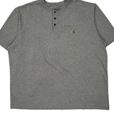 Carhartt T-Shirt - 2XL Gray Cotton