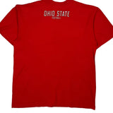 Ohio State Football Nike T-Shirt - Medium Red Cotton