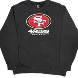49Ers Nfl Football Sweatshirt - Large Black Cotton