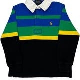 Age 4 Polo By Ralph Lauren Striped Rugby Shirt - 2XS Multicoloured Cotton