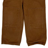 Age 3 Carhartt Double Knee Overalls - 2XS Brown Cotton
