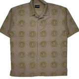 Stardon Short Sleeve Shirt - XL Beige Polyester