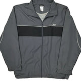 Reebok Windbreaker - XL Gray Polyester