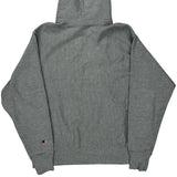 Champion Hoodie - Large Grey Cotton Blend