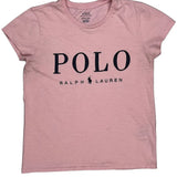 Polo By Ralph Lauren T-Shirt - Small Pink Cotton