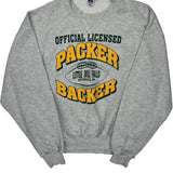 Packer Backer Russell Athletic Graphic Sweatshirt - XL Grey Cotton