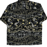 Tommy Bahama Hawaiian Shirt - XL Gold Silk