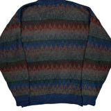 Van Heusen Sweater - Large Multicoloured Acrylic
