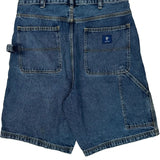 Unbranded Carpenter Shorts - 34W 10L Blue Cotton
