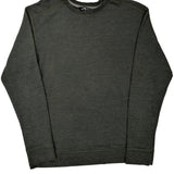 The North Face Sweatshirt - Large Grey Cotton Blend