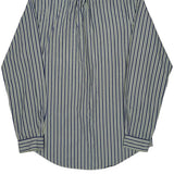 Polo By Ralph Lauren Striped Shirt - Medium Blue Cotton