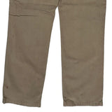 Carhartt Double Knee Carpenter Trousers - 34W 30L Beige Cotton