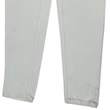 512 Levis Slim Fit Jeans - 28W UK 8 White Cotton