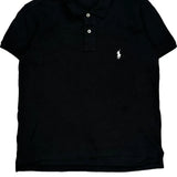 Polo By Ralph Lauren Polo Shirt - Medium Black Cotton