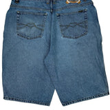 Paco Denim Shorts - 38W 11L Blue Cotton