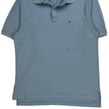 Tommy Hilfiger Polo Shirt - Small Blue Cotton