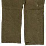 Dickies Carpenter Trousers - 34W 30L Green Cotton