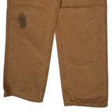 Carhartt Carpenter Trousers - 32W 31L Brown Cotton