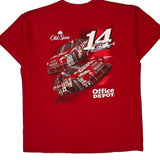 Office Depot Old Spice Winners Circle Nascar T-Shirt - 2XL Red Cotton