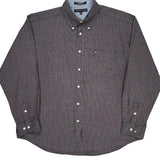 Tommy Hilfiger Checked Shirt - XL Red Cotton