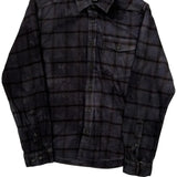 Patagonia Checked Flannel Shirt - Medium Black Cotton