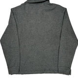 Polo By Ralph Lauren 1/4 Zip - Medium Gray Cotton