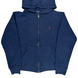 Age 14-16 Polo By Ralph Lauren Hoodie - Large Navy Cotton