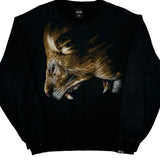 Rook Graphic Sweatshirt - Large Black Cotton