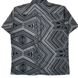 Eveni Hawaiian Shirt - XL Black Cotton