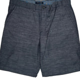 Tommy Hilfiger Chino Shorts - 36W 9L Gray Cotton Blend