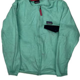 Age 10 Patagonia Fleece - Medium Blue Polyester