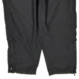 Reebok Track Pants - 2XL Black Nylon