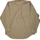 Chaps Ralph Lauren Checked Shirt - XL Beige Cotton