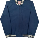 Levis Varsity Jacket - Large Blue Cotton