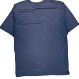 Carhartt T-Shirt - Large Blue Cotton