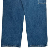 Wrangler Carpenter Pants - 36W 32L Blue Cotton