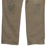 Carhartt Double Knee Carpenter Trousers - 34W 30L Beige Cotton