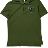 Lacoste Polo Shirt - XL Green Cotton