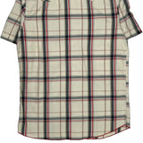 Oakley Checked Short Sleeve Shirt - Small Multicoloured Cotton