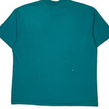 Hanes Single Stitch T-Shirt - XL Green Cotton Blend