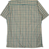 Ecko Unltd Checked Short Sleeve Shirt - Medium Beige Cotton